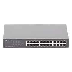 Switch no administrable de 24 puertos 10/100 Mbps para escritorio/rack