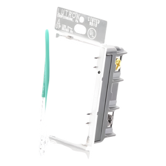 Interruptor remoto Maestro para encendido y apagado multi-ubicación de un interruptor principal RadioRA 2, 120 V, cableado convencional de 3 y 4 vías, color blanco