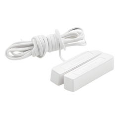 Contacto magnético direccionable V-Plex para montaje en superficie, sellado contra humedad, color blanco