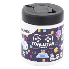 Toallitas Gamers, Excelente Opción Para Gamers Que Buscan Mantener Sus Consolas y Accesorios en Perfecto Estado, Libres de Suciedad y Protegidos Contra Bacterias
