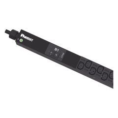 PDU Básico para Distribución de Energía, Enchufe de Entrada NEMA L6-30P, Con 20 Salidas C13 y 4 C19, de Instalación Vertical, 208 Vca, 30 Amp