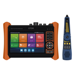 Tester Profesional OTDR y Video | Fibra Óptica | Cámaras IP | Cableado y Redes| Pantalla 5.4" Táctil | Soporta 4K/8K | HDMI/VGA | Medidor Potencia Óptica | Alcance 150KM | Localizador Fallos VFL | PoE Integrado | WiFi | In