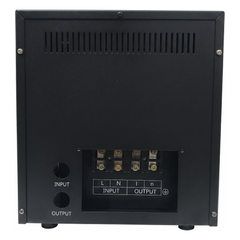 Regulador de Voltaje Industrial Monofásico Ferrorresonante 5 kVA/5 kW 120 V / Entrada 96-144 Vca / Salida 117.6- 122.4 Vca