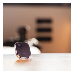 Botón Bluetooth Inalámbrico color Negro, programe escenas de Shelly y ejecútelas con uno o varios clic