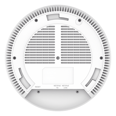 Punto de acceso inalámbrico Wi-Fi 6 para interiores GWN7662, MU-MIMO 4x4:4 con administración desde la nube gratuita o stand-alone.