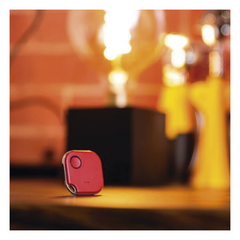 Botón Bluetooth Inalámbrico color Rojo, programe escenas de Shelly y ejecútelas con uno o varios clic