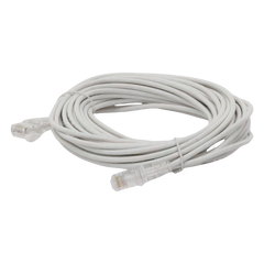 Cable de Parcheo Slim UTP Cat6A - 10 Metros (32.81 Pies) Blanco, Diámetro Reducido (28 AWG)