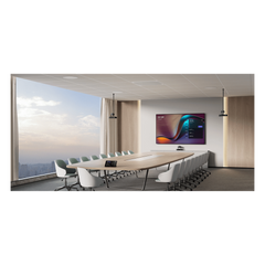 Sistema de Videoconferencia MVC-S98-C5U-004 de Yealink diseñado para Salas Extra Grandes con Triple Cámara Inteligente y Funciones Avanzadas de IA