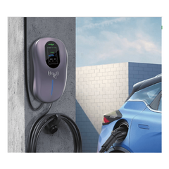 Estación de Carga para Vehículos Eléctricos / 40 A / 9.6 kW / Conector Tipo 1 (SAE J1772) / 110-240 V AC / Pantalla LCD 4.3 in (10.9 cm) / WiFi / APP / RFID / IP65 / Cable TPE 5 m (16.4 ft)