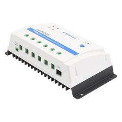 Controlador Solar PWM / 30A / 12/24V / RS-485 / Baterías Gel-AGM-Selladas / Parámetros Configurables