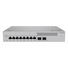 Switch de Acceso Gigabit Administrable Capa 2 / 8 puertos 10/100/1000 Mbps / 2 Puertos 10GE SFP Uplink / ERPS / IMGP Snooping / DHCP Snooping / Administración Nube Gratis