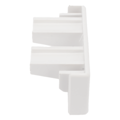 Tapa final color blanco de PVC auto extinguible, para canaleta TMK1735, TMK1735SD (5390-02001)