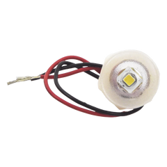 Luz led marina de cortesía serie Newt, emite luz de color blanco de 45 lúmenes, para uso exterior e interior, fabricado bajo norma de protección IP67.