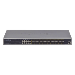 Switch Administrable Capa 2 con Fuente de Alimentación Redundante, 24 Puertos SFP Gigabit 100/1000X, 8 Puertos Combo RJ45 Gigabit.