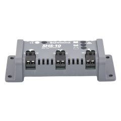 Controlador de Carga Solar PWM 10 A / 12 VCC / Desconexión Automática / IP22 / Protección Integral / Bajo Consumo 8 mA