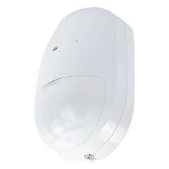 Sensor de Movimiento PIR y Ruptura de Cristal Inalámbrico / Detección PIR 12 m (39.4 ft) / Cobertura 85.9° / Ruptura de Cristal 8 m (26.2 ft) / 120° / Inmunidad a Mascotas 30 kg (66 lb) / Batería 4 Años / AX PRO Hikvision