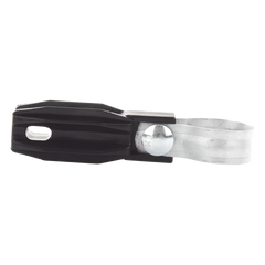 Aislador de Paso o Esquina con Abrazadera / 33-38 mm / Resina Virgen 100% / Anti-Arqueo / Tubería de Malla Ciclónica