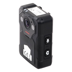 Body Camera Portátil / Grabación a 2K (4 Megapixel) / Fotos de Hasta 40 Megapixel / IP67 / H.265 / 64 GB de Almacenamiento / Microfono Integrado / GPS