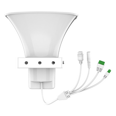 Altavoz SIP IP para Voceo y Paging / 2 Líneas SIP / Potencia 30W / IP66 Exterior / Alimentación PoE / Compatible con Conmutadores SIP / Montaje en Pared