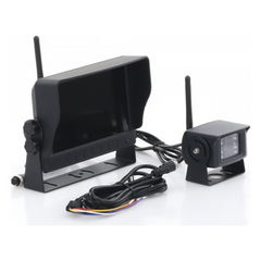 Camara de Reversa Inalambrica y Monitor para Vehiculos de Trabajo y Montacargas