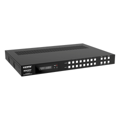 Matriz HDMI 8x8 | 4K60 Seamless | 18Gbps | Video Wall y Multivista (Multiview) | Audio Balanceado | Control Web RS-232 IR