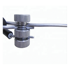 Opresor Manual para Cercos Eléctricos / Abrazadera de Aluminio / Unión de Cables de Alto Voltaje / Sin Herramientas