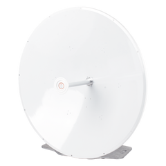 Antena direccional de 4 ft, 5.1 a 7.125 GHz, Ganancia 36 dBi, Conectores RP-SMA Hembra, Polarización doble, incluye montaje para torre o mástil