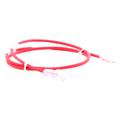 Cable de Parcheo TX6, UTP Cat6, Diámetro Reducido (28AWG), Color Rojo, 0.91 Metros (3 Pies)