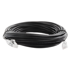 Cable de Parcheo Slim UTP Cat6A - 10 Metros (32.81 Pies) Negro, Diámetro Reducido (28 AWG)
