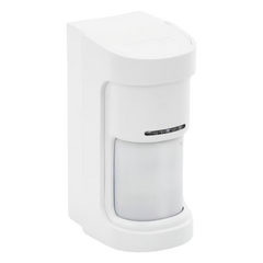 Detector de Movimiento / 180° de Detección / Panorámico / Cableado, alimentado a baterías / 100% Exterior / Compatible con cualquier panel de alarma/ Serie SHIELD