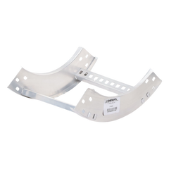 Curva Vertical Interior de Aluminio de 90° Perfil Z / Peralte 3 1/4" / Ancho 12" / Radio 8" / Incluye Tornillería (CHVI90EZ314R8X12AK)