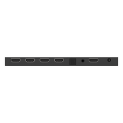 Splitter HDMI 1x4 | 1 Entrada a 4 salidas (Simultaneas) | 4K@60Hz | Extractor de Audio | Down Scaler | HDR 4:4:4 | EDID | 18Gbps