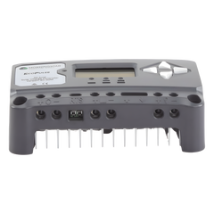 Controlador solar 12/24 Vcc de 30 Amp. Con pantalla de medición