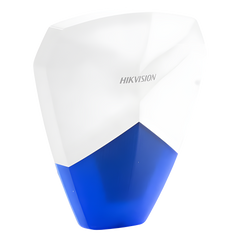 Sirena Estrobo Cableada Hikvision DS-PS1-B / 105 dB / LED Azul / IP54 / Compatible con Cualquier Panel de Alarma