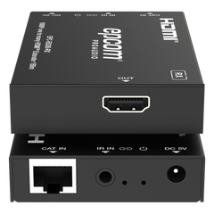 Extensor HDMI™ Sobre IP | Codificador Y Decodificador | 150m Por Cable CAT6 | Compatible Con Red Gigabit | Video Full HD | Compresión EZCast | Control IR Unidireccional