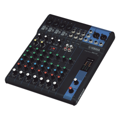 Mezcladora de Audio | 10 Canales | 4 Entradas de Micrófono | 3 Entradas de Línea Estéreo | Phantom Power