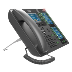 Teléfono IP ideal para recepción hasta 20 líneas SIP, PoE, 106 botones DSS, Bluetooth integrado para diademas, puertos Gigabit, soporta recepción video
