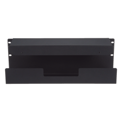 Accesorio Pasacables Para Rack Estándar de 19 in, 4 UR, Capacidad de 260 Cables Cat6, 4.5 in de Profundidad, Color Negro