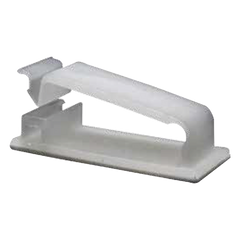 Clip Organizador de Cables Auto-Adherible Diseñado Para Sujetar y Organizar Cables Sin Necesidad de Perforar Muros, Paquete con 5 Piezas, (3501-01001)