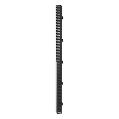 Organizador Vertical IN-Cabinet, Sencillo (Solo Frontal), Para Uso Con Gabinetes Panduit, 40 UR, 4.2 in de Ancho, Color Negro