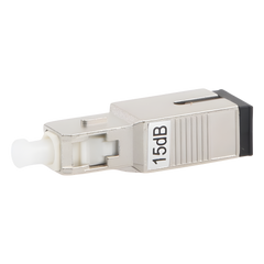 Atenuador Óptico Macho-Hembra con Conector SC/UPC de 15dB para Fibra Monomodo