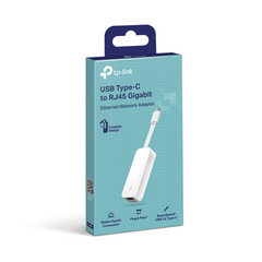 Adaptador de red Ethernet RJ45 10/100/1000Mbps a USB tipo C