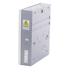 Controlador de acceso IP para 4 puertas con caja metálica, fuente de alimentación y batería incluidas, compatible OSDP v2 y Wiegand