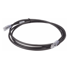 Cable de Parcheo UTP, Cat6A, 24 AWG, CM, Color Negro, 2.13 Metros (7 Pies)