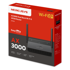 ONU/ONT - XPON Router WIFI AX 3000 / 1 Puerto PON SC/APC / 1 Puerto WAN/LAN Gigabit / 3 Puertos LAN 10/100/1000 MBPS / Soporta AgiNet Config - AgiNet ACS (herramienta de gestón remota)