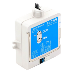 Módulo CCO de RF con salida de contacto seco NO/NC, 24 V, tipo mantenido o momentáneo, para integrar RadioRA 2, RadioRA 3 y HomeWorks QS con sistemas de terceros