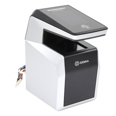 Lector de huella MorphoWave Compact MD/ IP65 / PoE, MIFARE / DESFire.