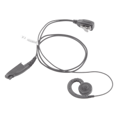 Micrófono de solapa con audífono ajustable al oído para Radios TE320 / TC-610P/TC-780