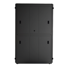 Gabinete FlexFusion™ XGL (Light) para Centros de Datos, 42 UR, 800 mm de Ancho, 1070 mm de Profundidad, Fabricado en Acero, Color Negro