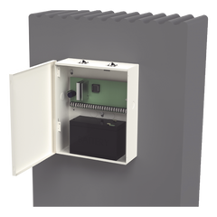 Gabinete para Alarma de la Familia CAPTAIN/XL2T, CFB-516, VISTA48 y Batería PL712 (No Incluida)